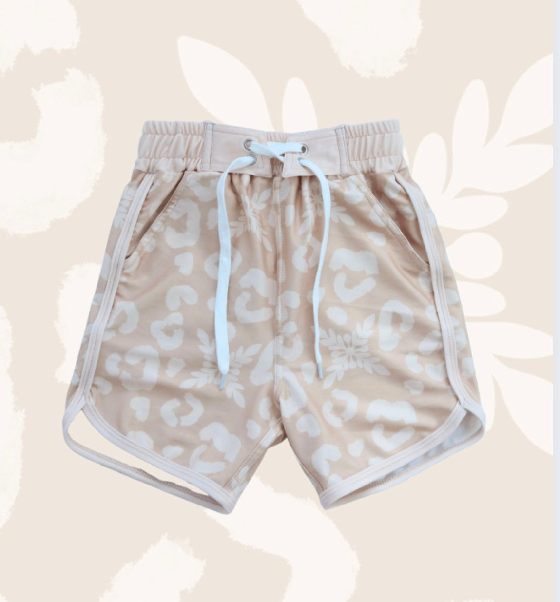 Tiny Braddah Swim Shorts in Ulu Leopard