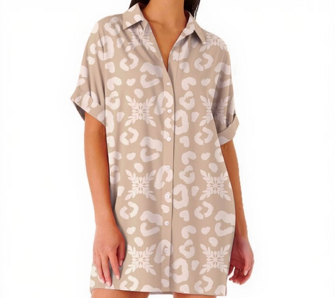 Ulu Leopard Anytime’ Dress (PRE-SALE)